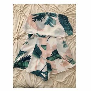 Life’s A Beach Pocketed Romper- Small